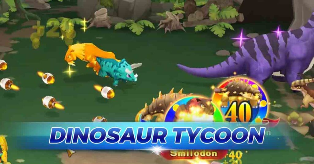 dinosaur tycoon fishing