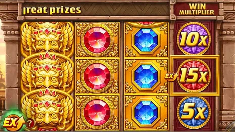 Fortune Gems Slot Machine Pay Table