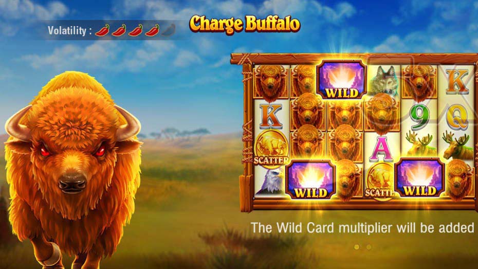 how to play charge buffalo slot
