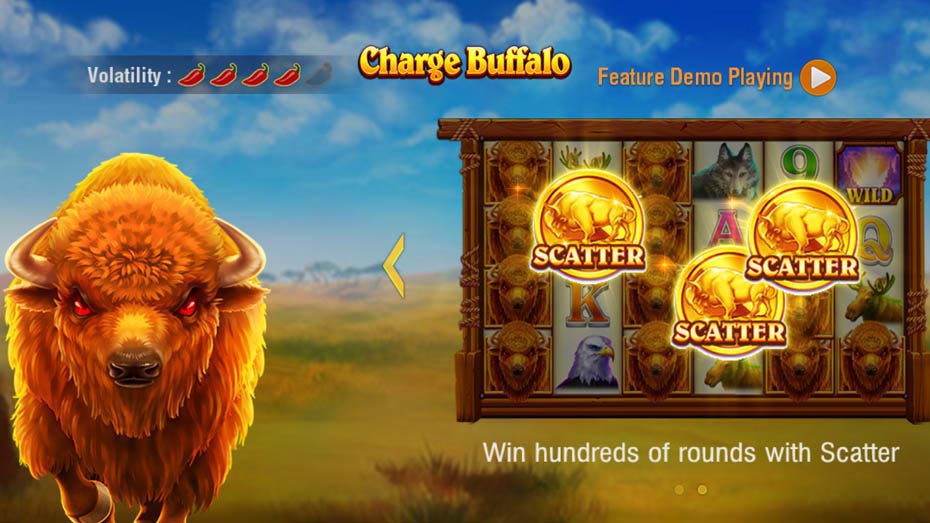 how to win charge buffalo slot